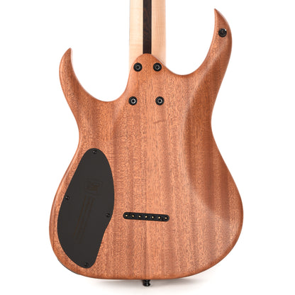 Mayones Duvell Elite 7 AAA Curly Poplar/Mahogany Lava Burst