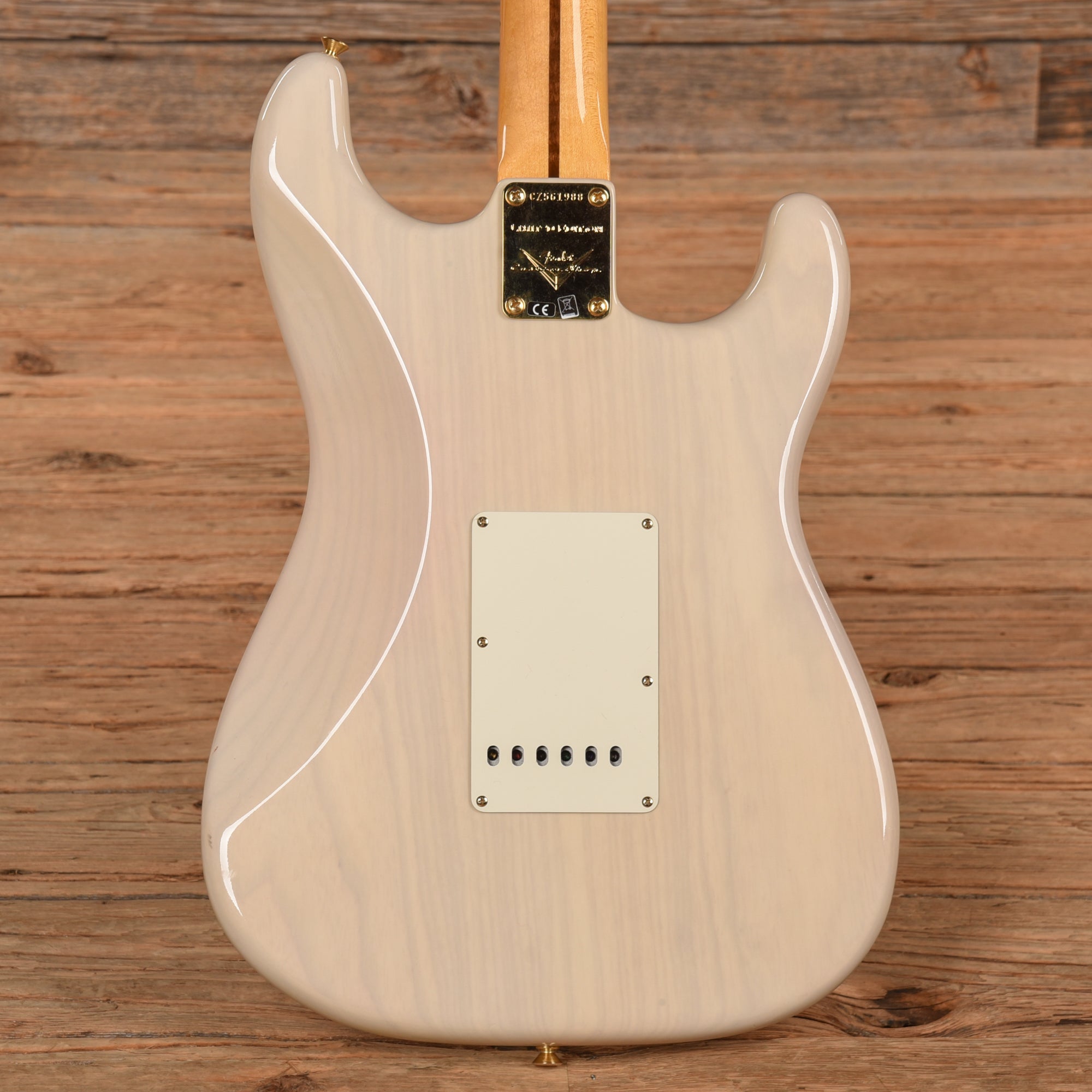 Fender Custom Shop V Custom '57 Stratocaster White Blonde 2021 LEFTY