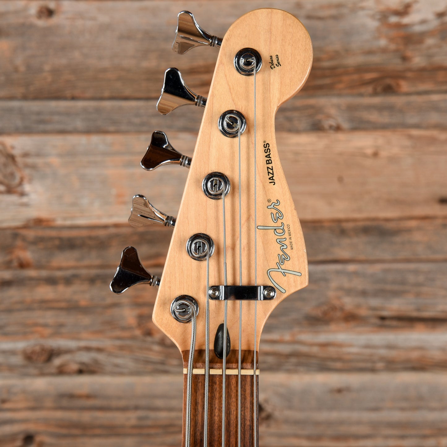 Fender Deluxe Active Jazz Bass V Black 1998