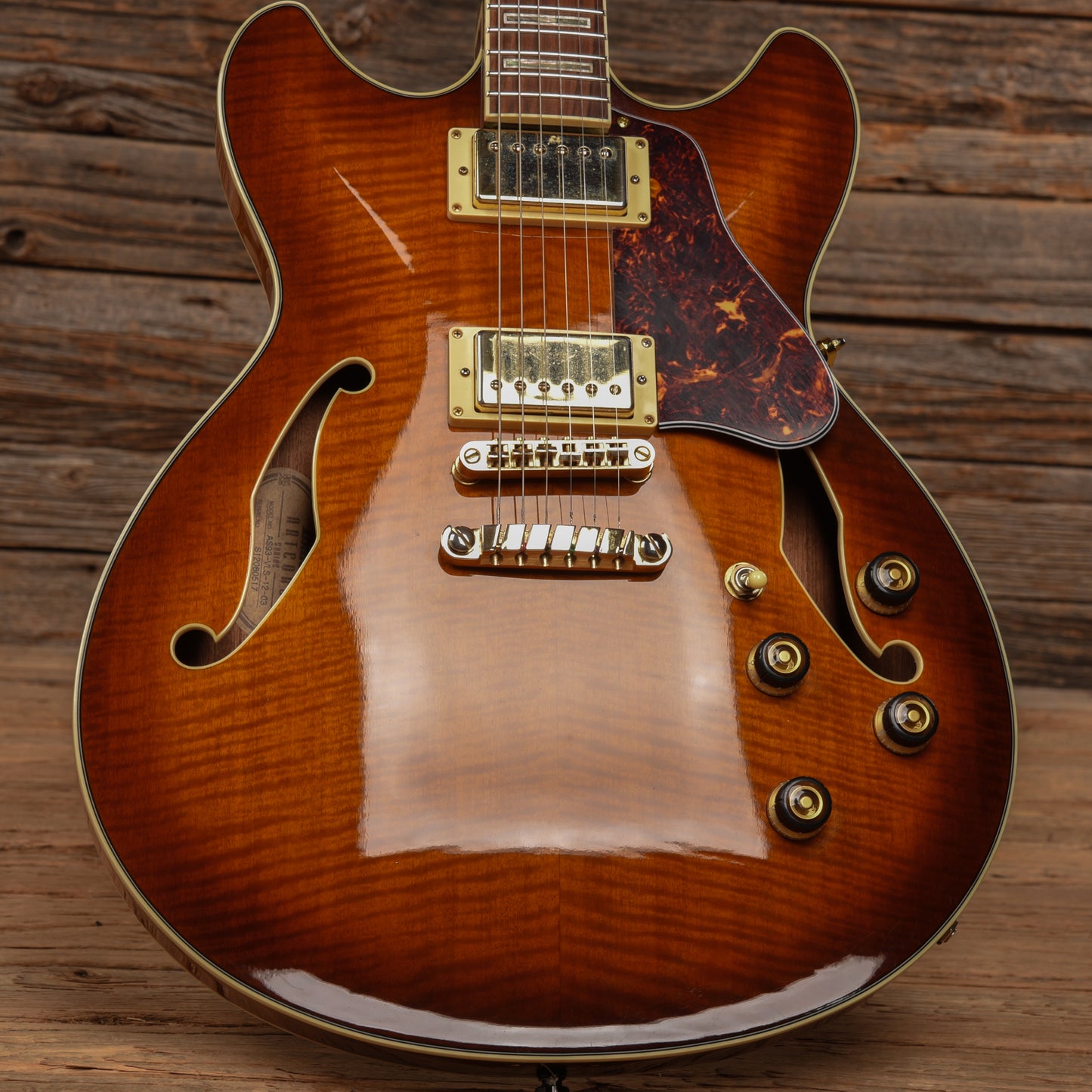 Ibanez AS93 Artcore Expressionist Violin Sunburst 2012