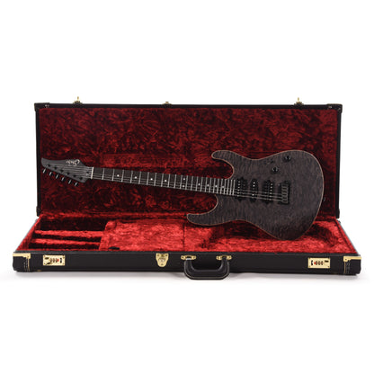 Suhr Custom Modern HSH Quilted Maple/Swamp Ash Transparent Charcoal