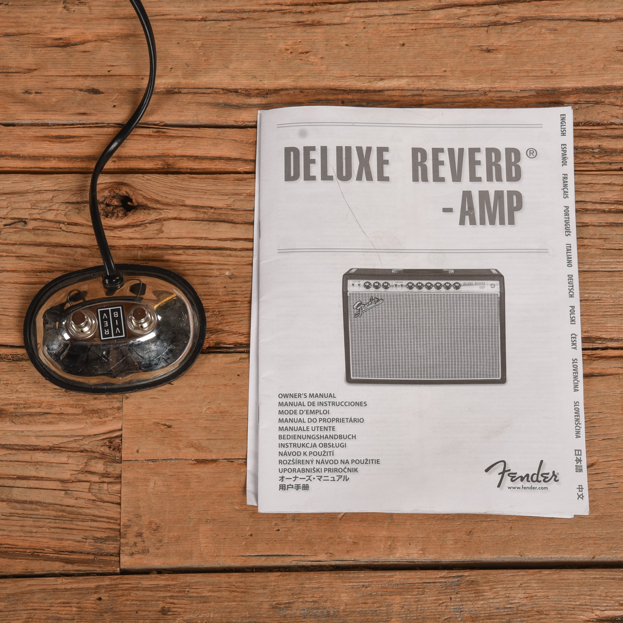 Fender '68 Custom Deluxe Reverb 2-Channel 22-Watt 1x12