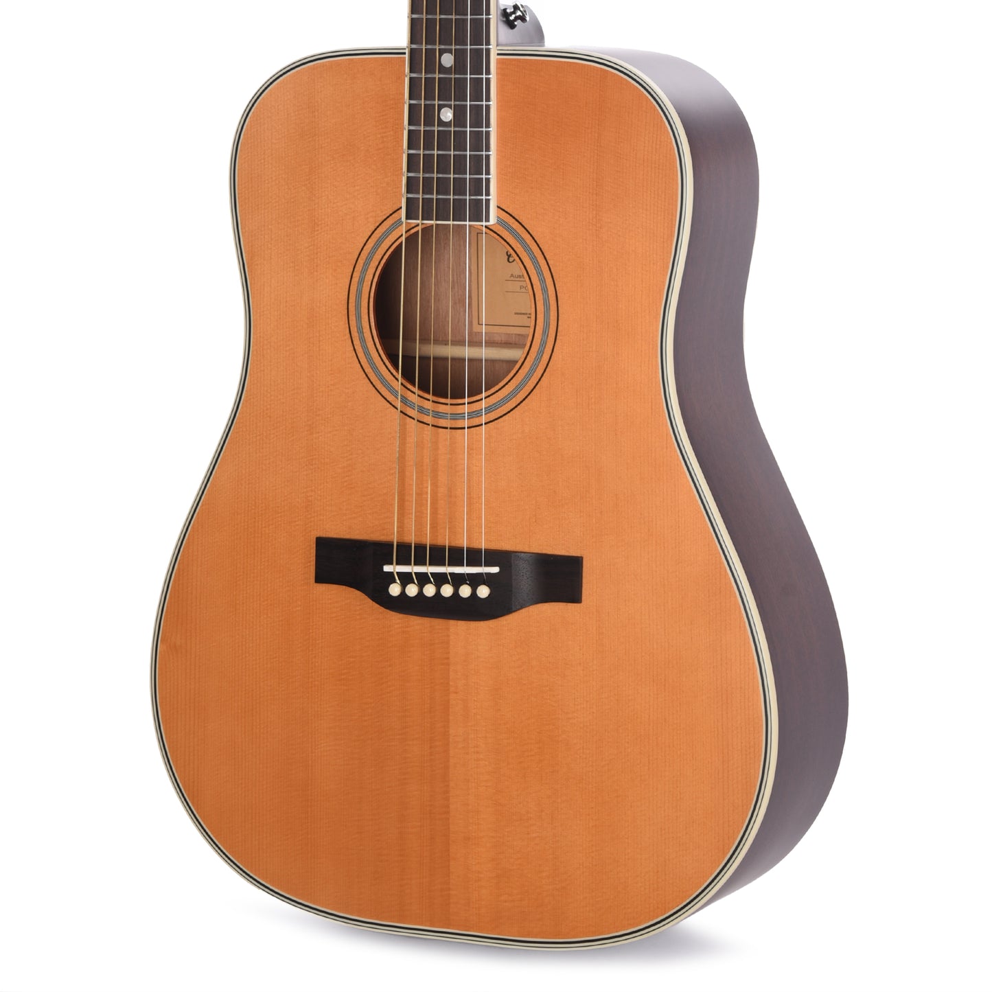 Orangewood Austen Retro Dreadnought Acoustic Guitar Aged Satin Natural