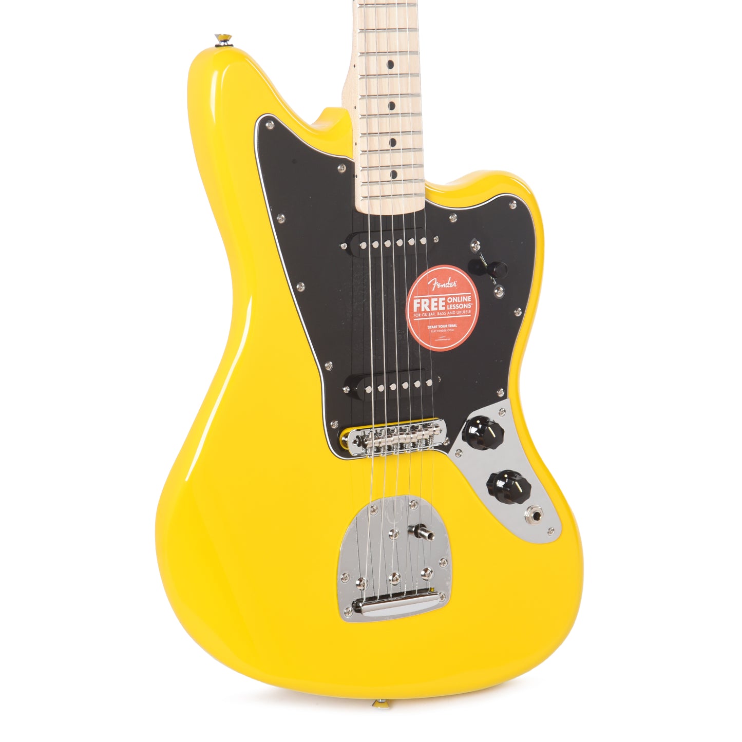Squier FSR Affinity Jaguar Graffiti Yellow