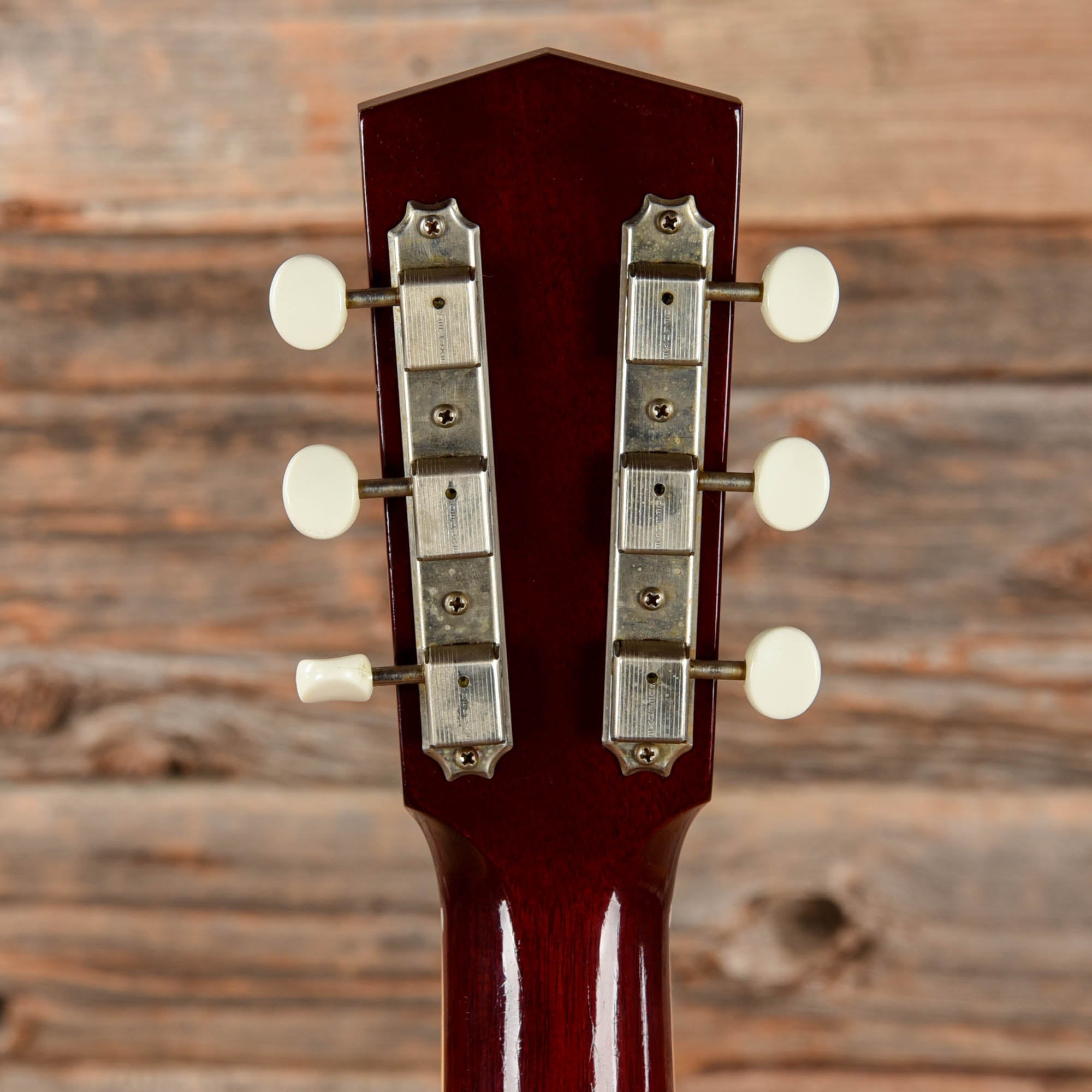 Atkin The ASJ Small Jumbo Aged Baked Sitka/Mahogany w/Cherry Back & No Pickguard Natural