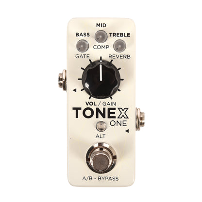 IK Multimedia TONEX ONE Amp Modeler & Multi Effects Pedal Brown Sound Limited Edition White