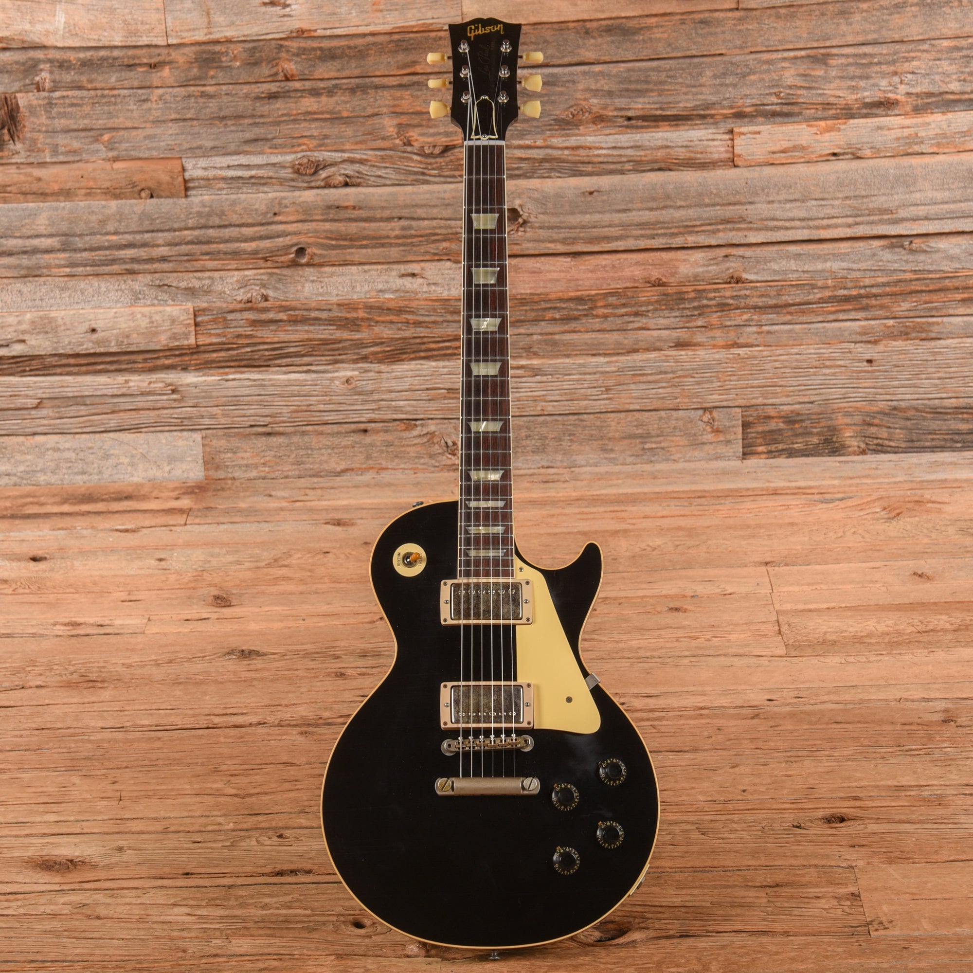 Gibson Custom Shop 1958 Les Paul Standard Murphy Lab Ultra Light Aged All Ebony 2024