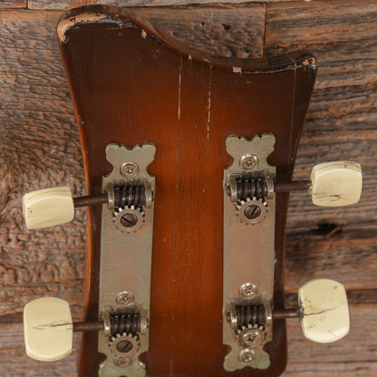 Hofner 500/1 1963 body w/Late 70s neck Sunburst 1963 LEFTY