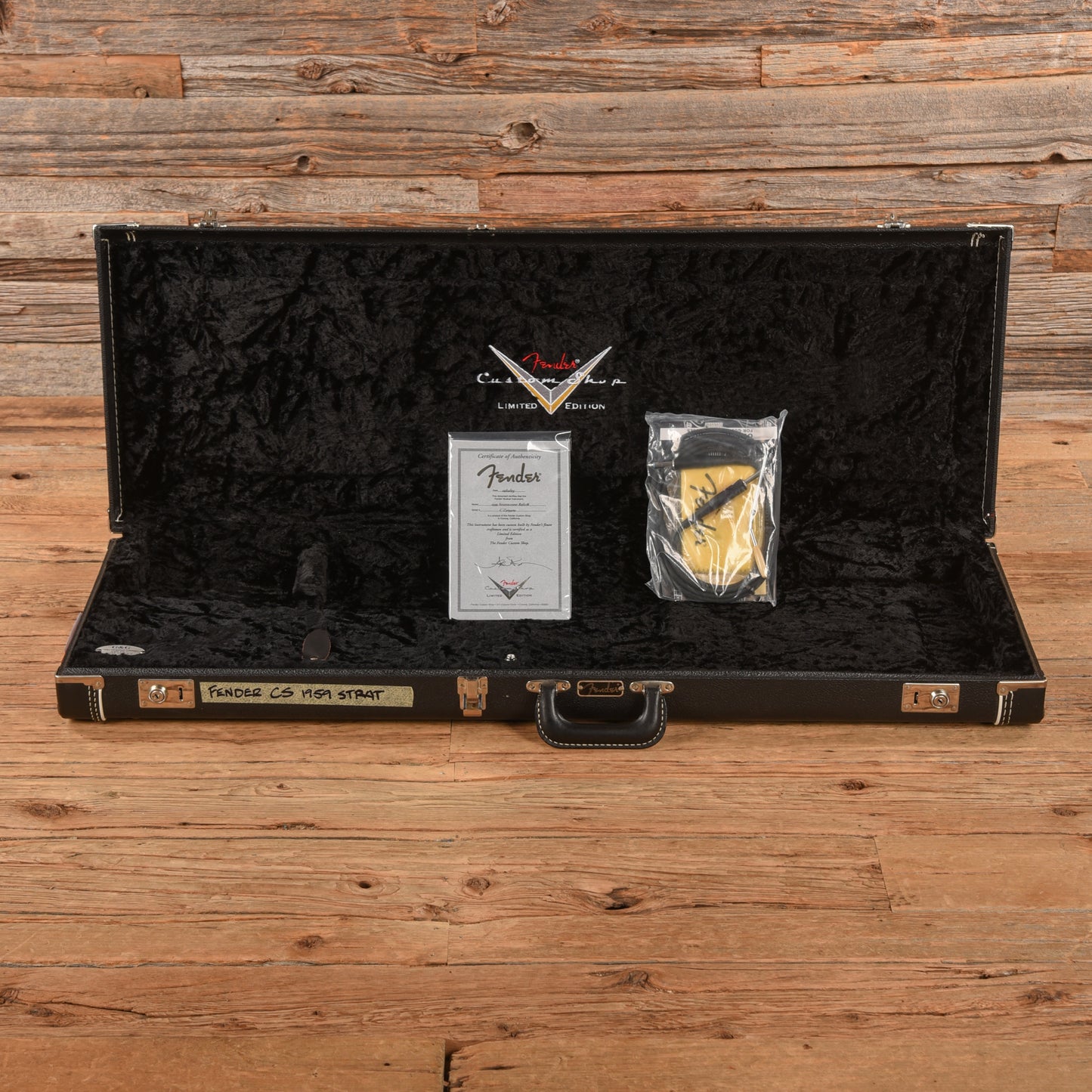 Fender Custom Shop '59 Stratocaster Relic Lake Placid Blue 2005