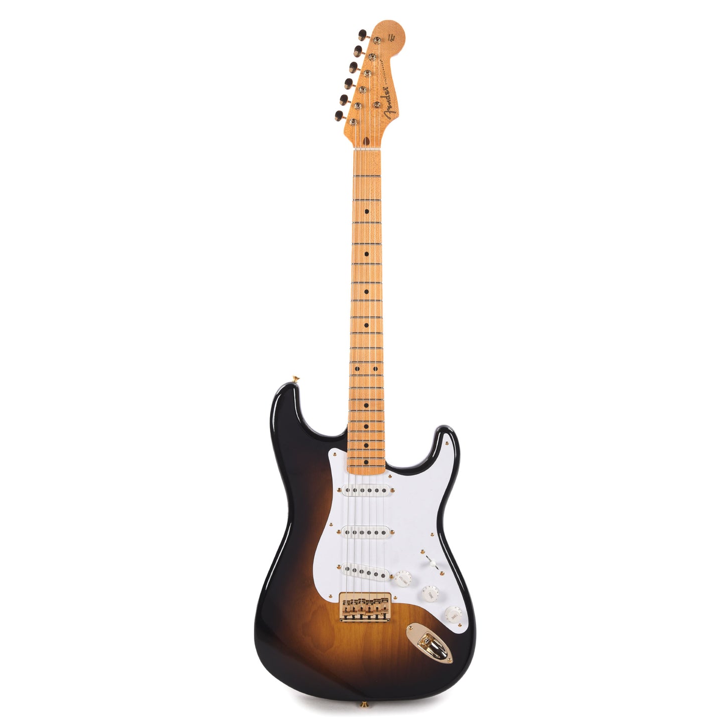 Fender Custom Shop Limited Edition '54 Hardtail Stratocaster Deluxe Closet Classic with Gold Hardware Wide-Fade 2-Color Sunburst