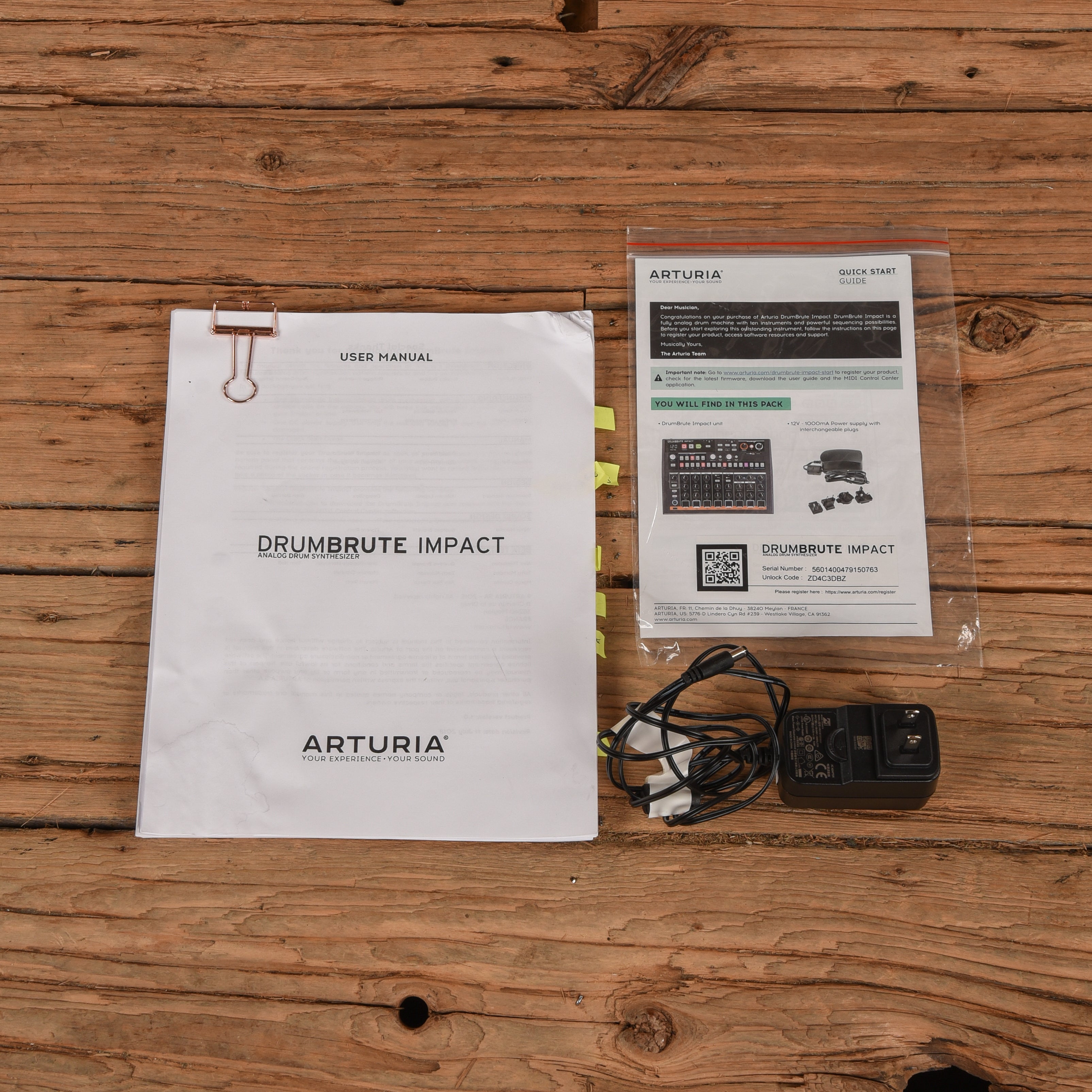 Arturia DrumBrute Analog Drum Machine and Sequencer