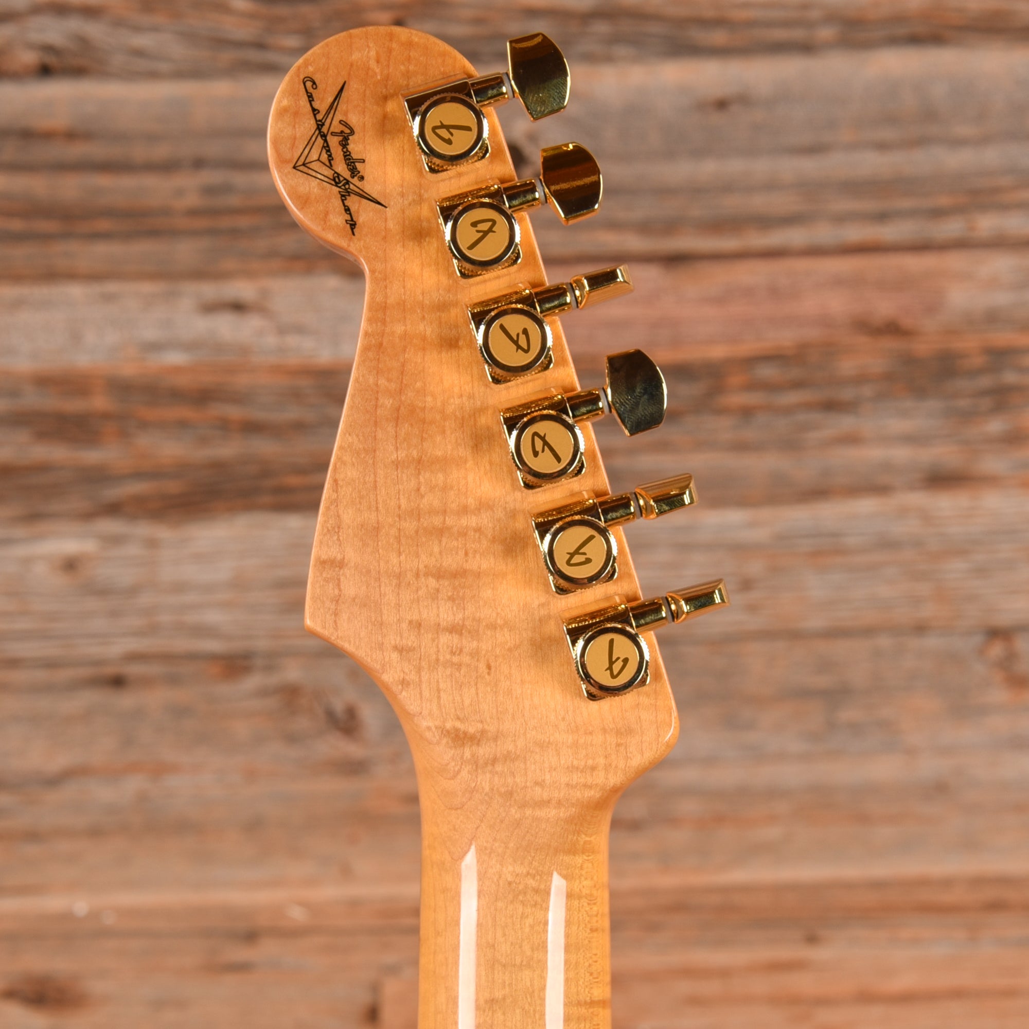 Fender Custom Shop Stratocaster Neck on Unknown Body Candy Apple Red
