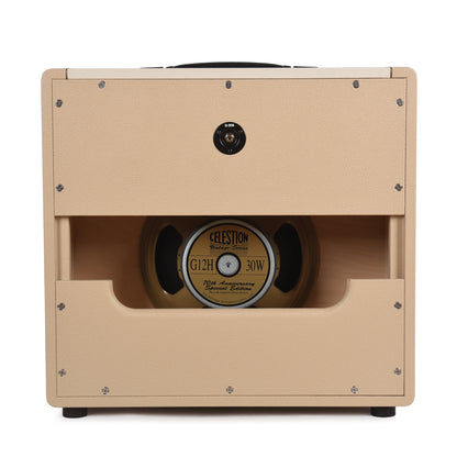 Divided by 13 1x12 Open Back Cab w/G12H Vintage Vanilla Tolex, Cream V