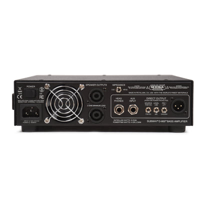 Mesa/Boogie Subway D-800 800W Compact Bass Head