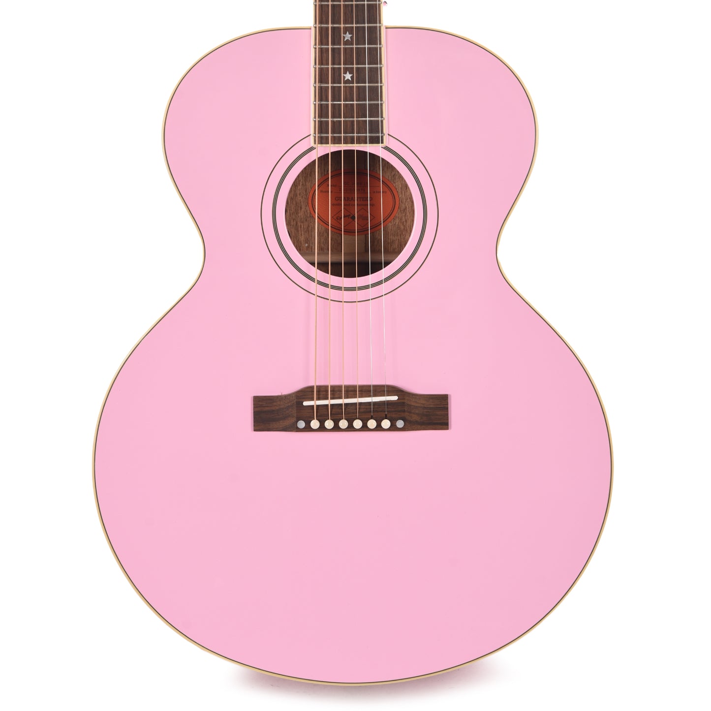 Epiphone Inspired by Gibson Custom J-180 LS Pink
