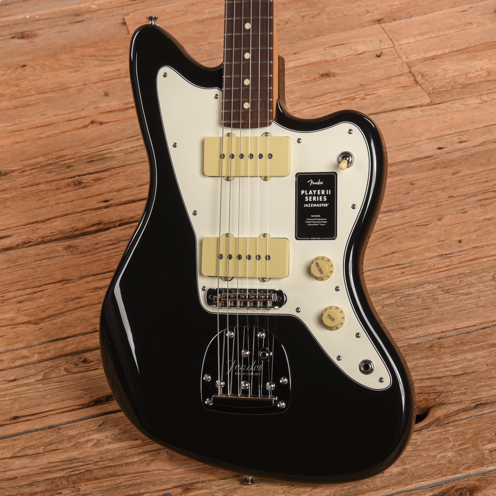 ギター Fender Player II Jazzmaster 2024 Fender Player II Jazzmaster Black 2024 – Chicago Music Exchange