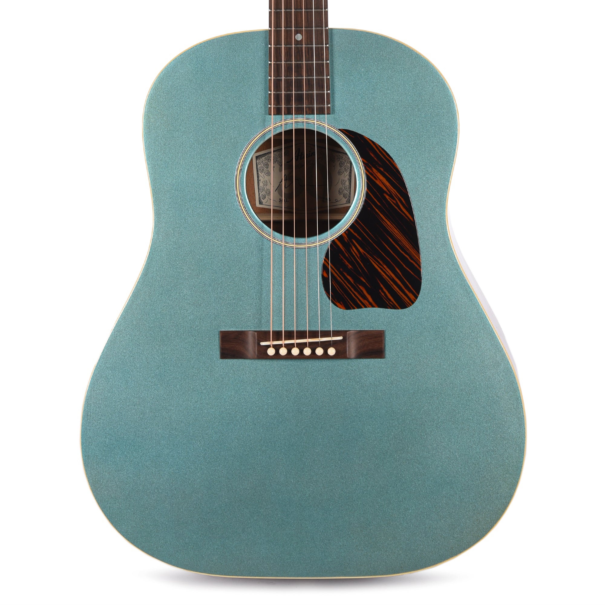 Atkin The Forty Three Baked Sitka/Mahogany Aged Pelham Blue Top w/Tortoise Pickguard