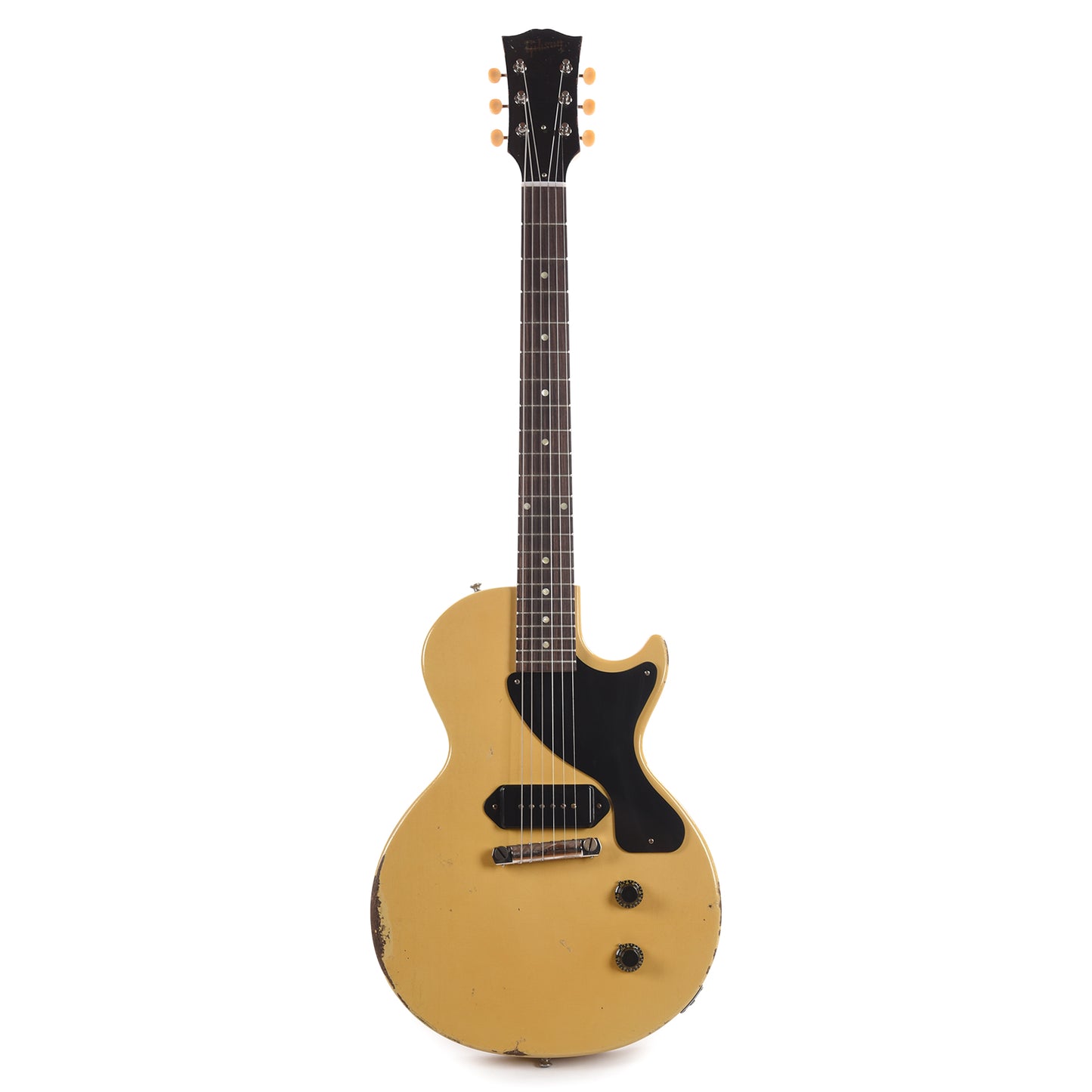 Gibson Custom Shop Murphy Lab 1957 Les Paul Junior Single Cut Reissue TV Yellow Heavy Aged