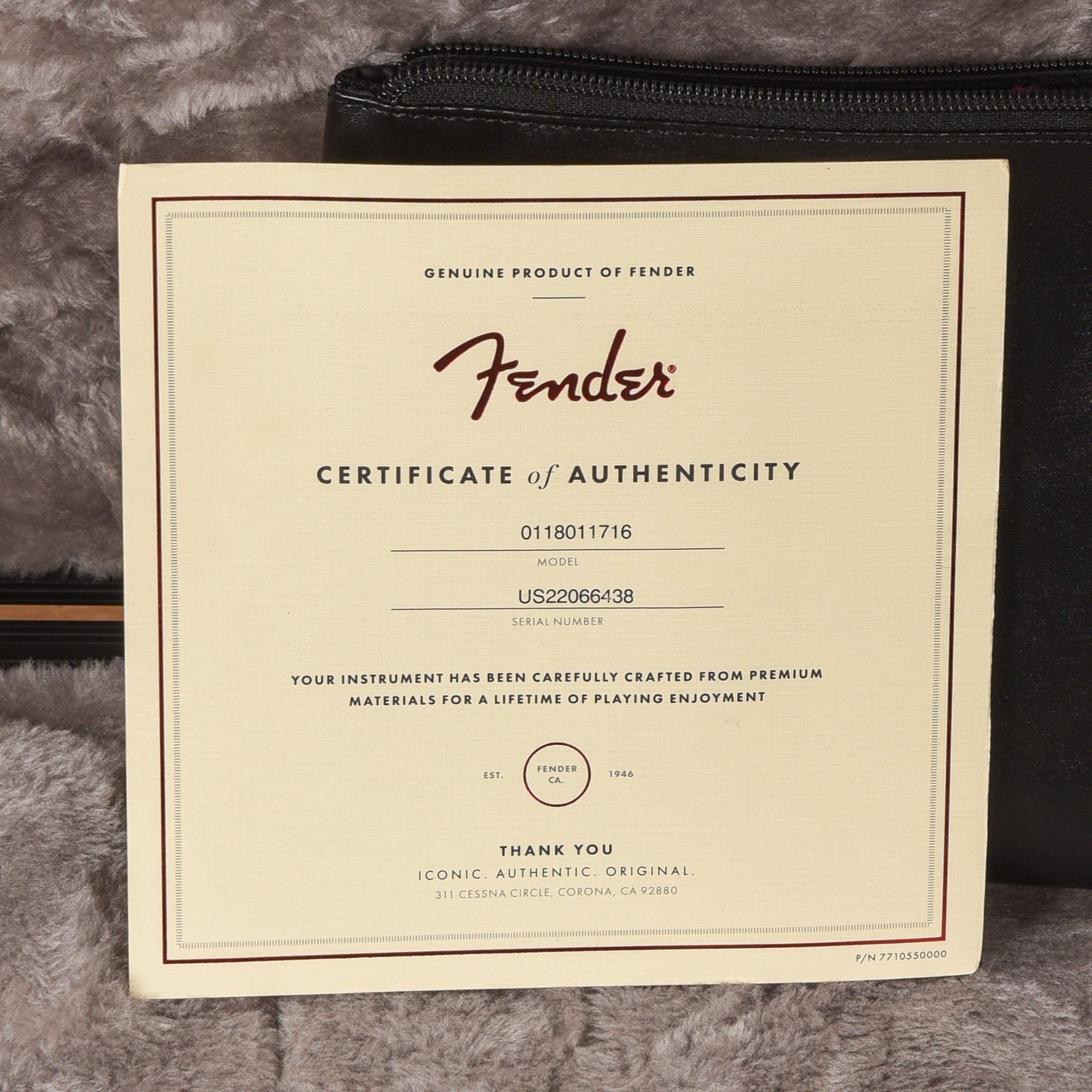 Fender American Ultra Stratocaster Mystic Pine 2022