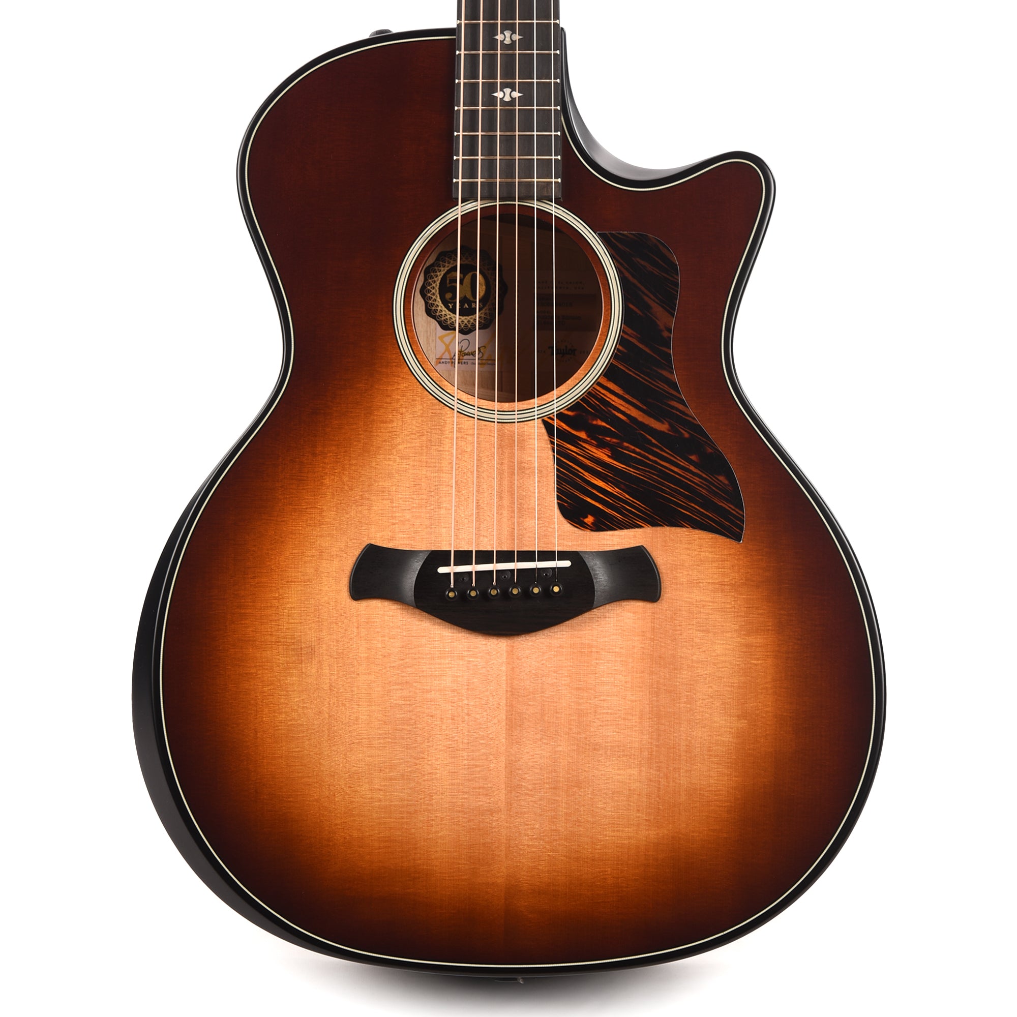 Taylor 50th Anniversary Builder's Edition 314ce Sitka/Urban Ash Kona Burst ES2