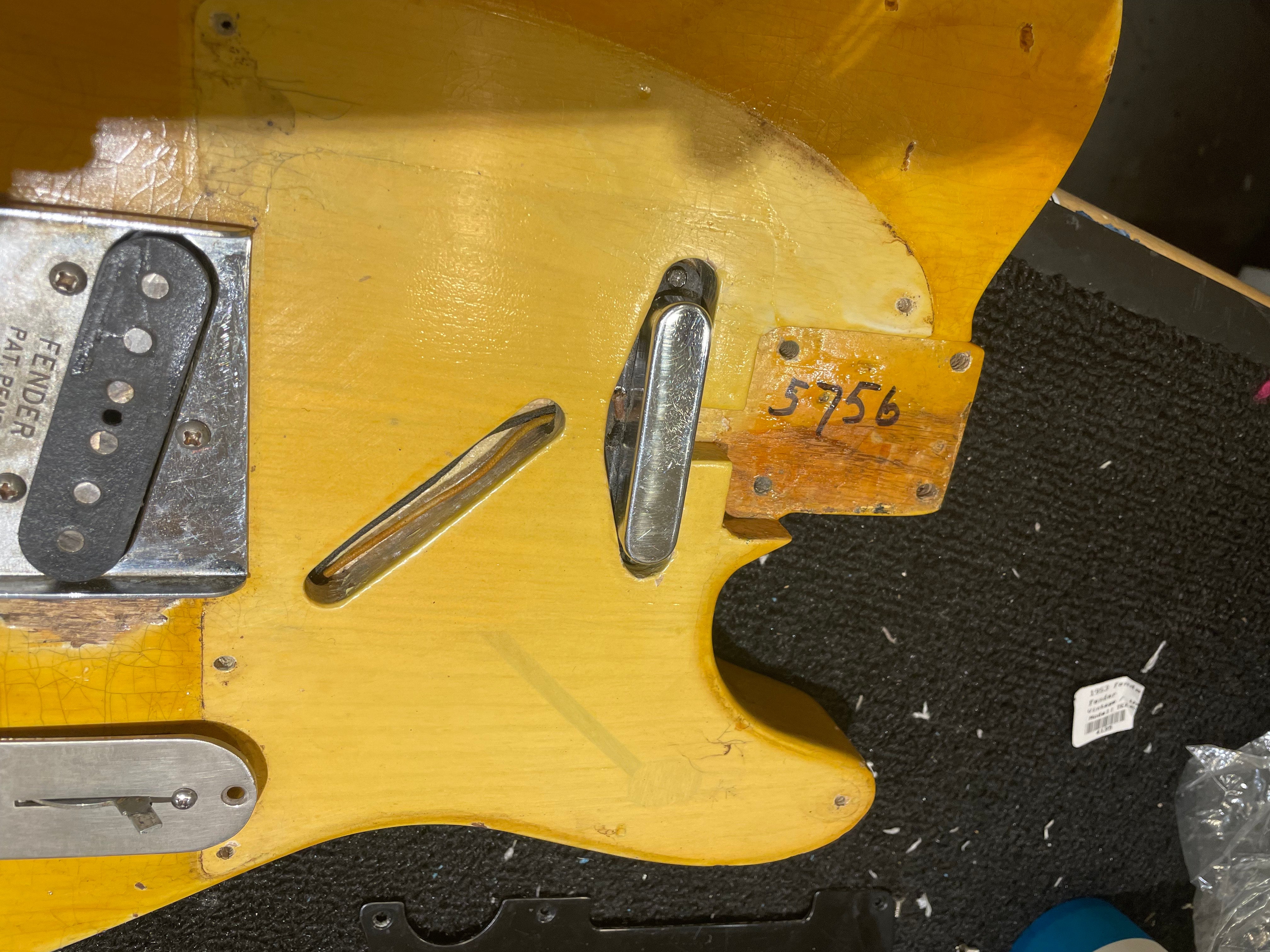 Fender Telecaster Blonde Refin 1953