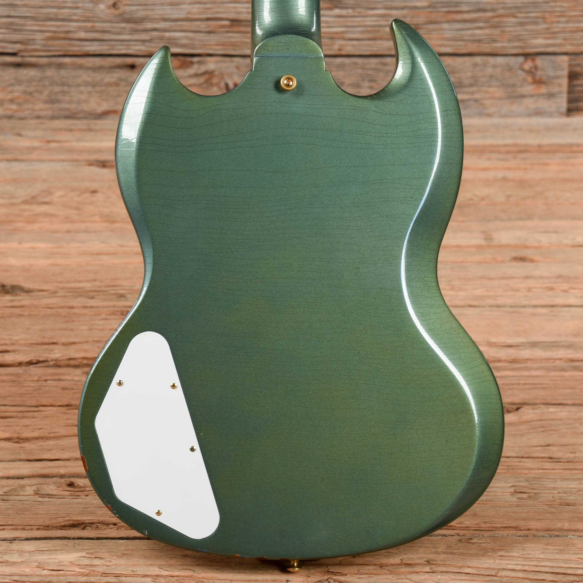 Gibson Custom Murphy Lab SG Custom Light Aged w/Maestro Vibrola Tailpiece Antique Pelham Blue 2021