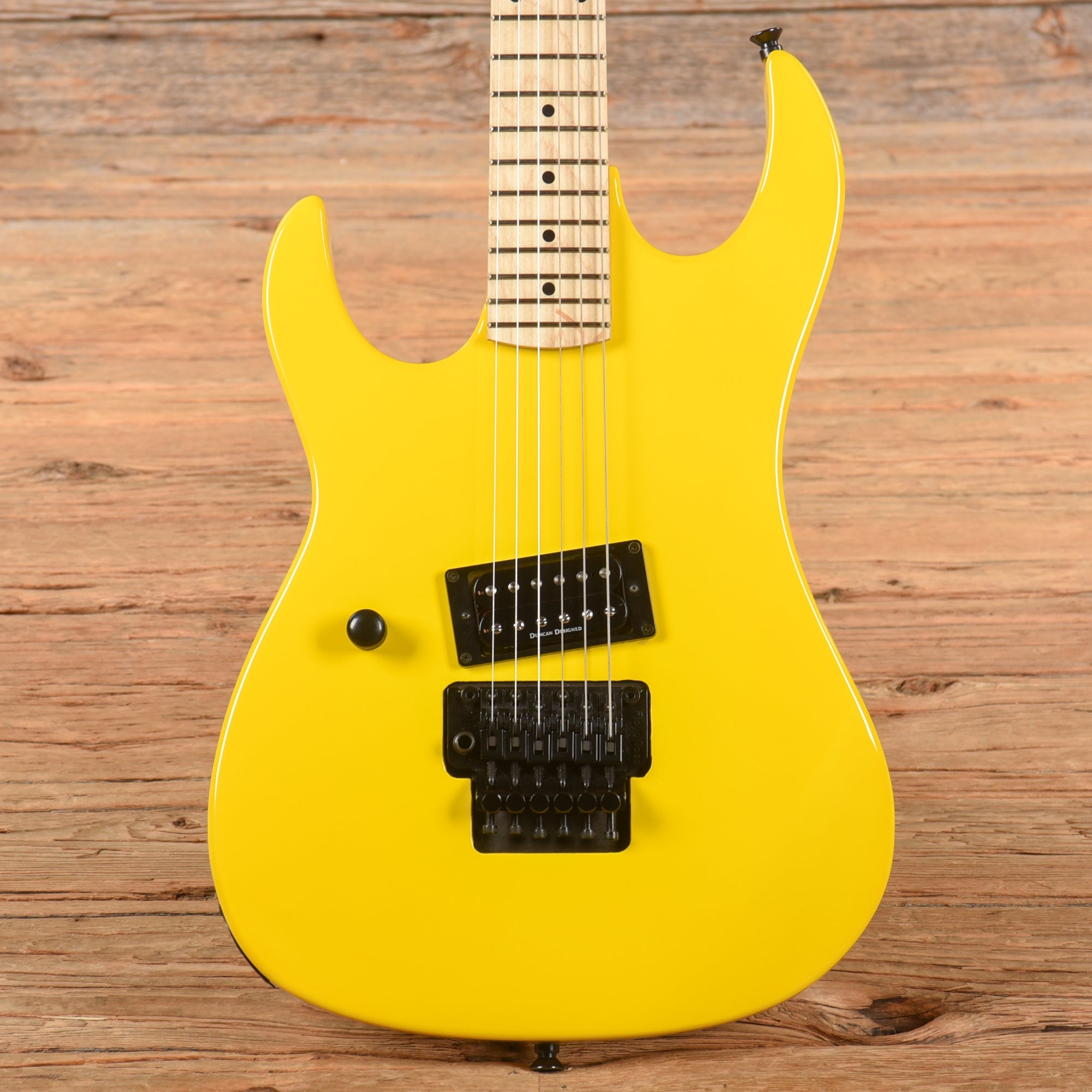 B.C. Rich Gunslinger Yellow  LEFTY
