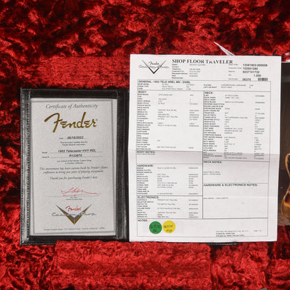 Fender Custom Shop 52 Telecaster Heavy Relic White Blonde 2022