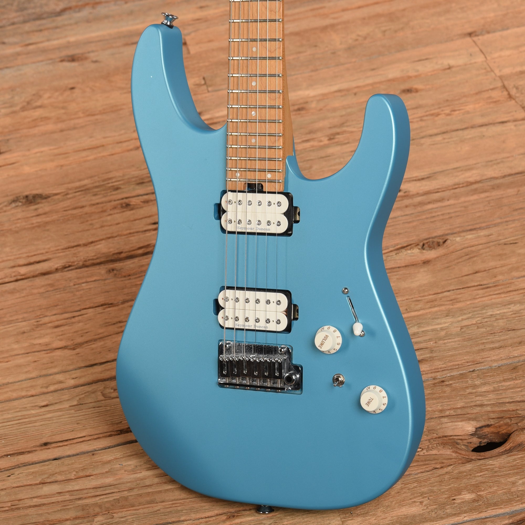 Charvel Pro-Mod DK24 HH 2PT CM Matte Blue Frost 2022