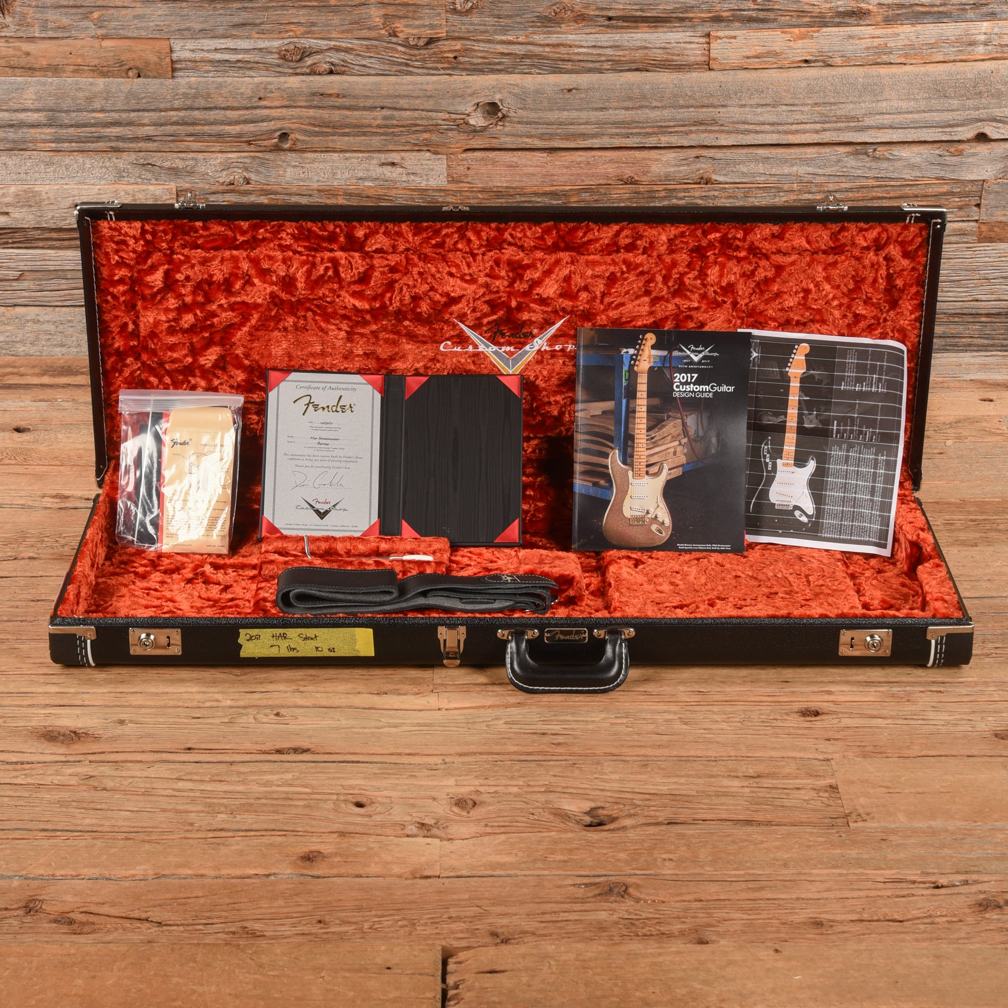 Fender Custom Shop HAR Stratocaster Relic Black 2017