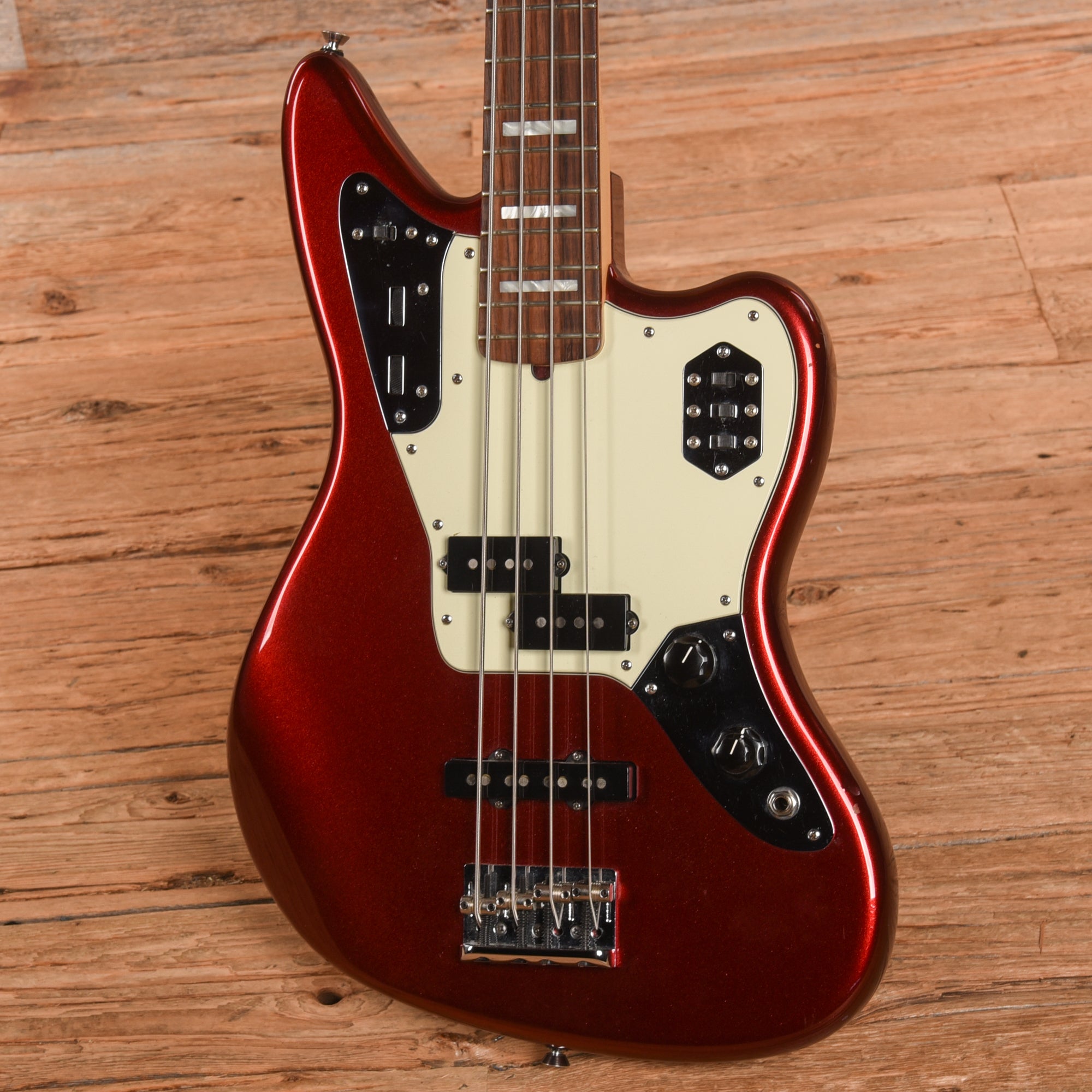 Fender American Standard Jaguar Bass Mystic Red 2014