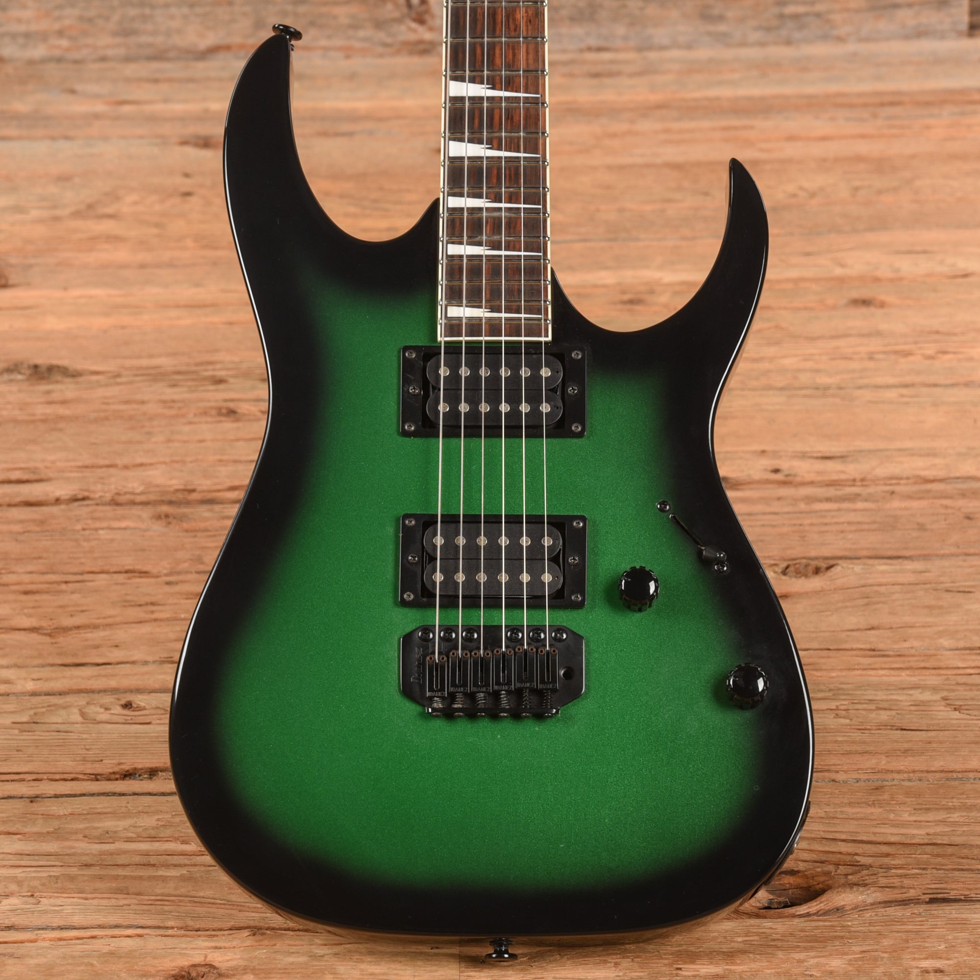 Ibanez Gio RG Green Burst 2014