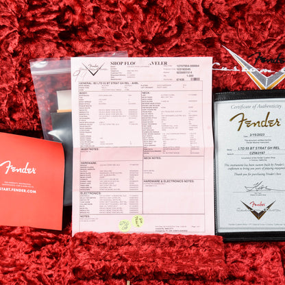 Fender Custom Shop Bone Tone '55 Stratocaster Relic Aged Honey Blonde 2023