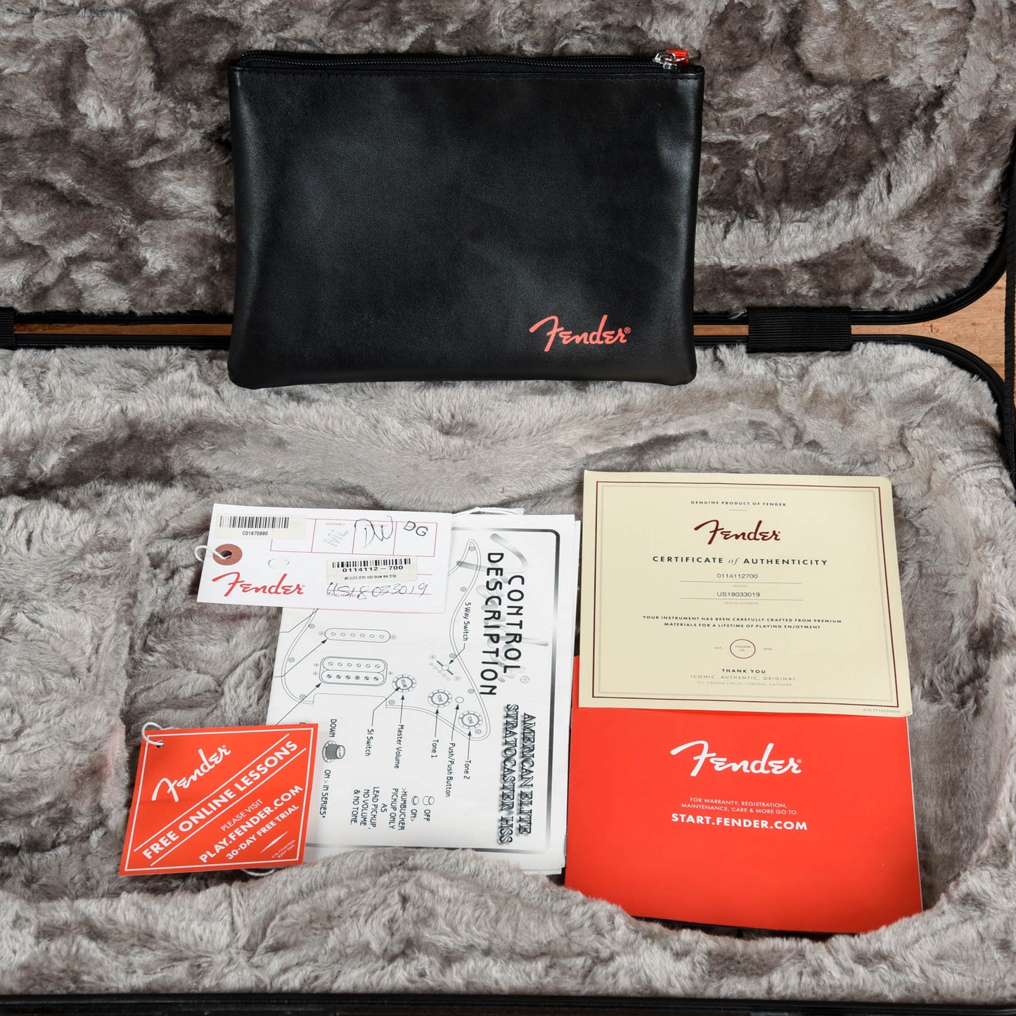 Fender American Elite Stratocaster HSS Sunburst 2018