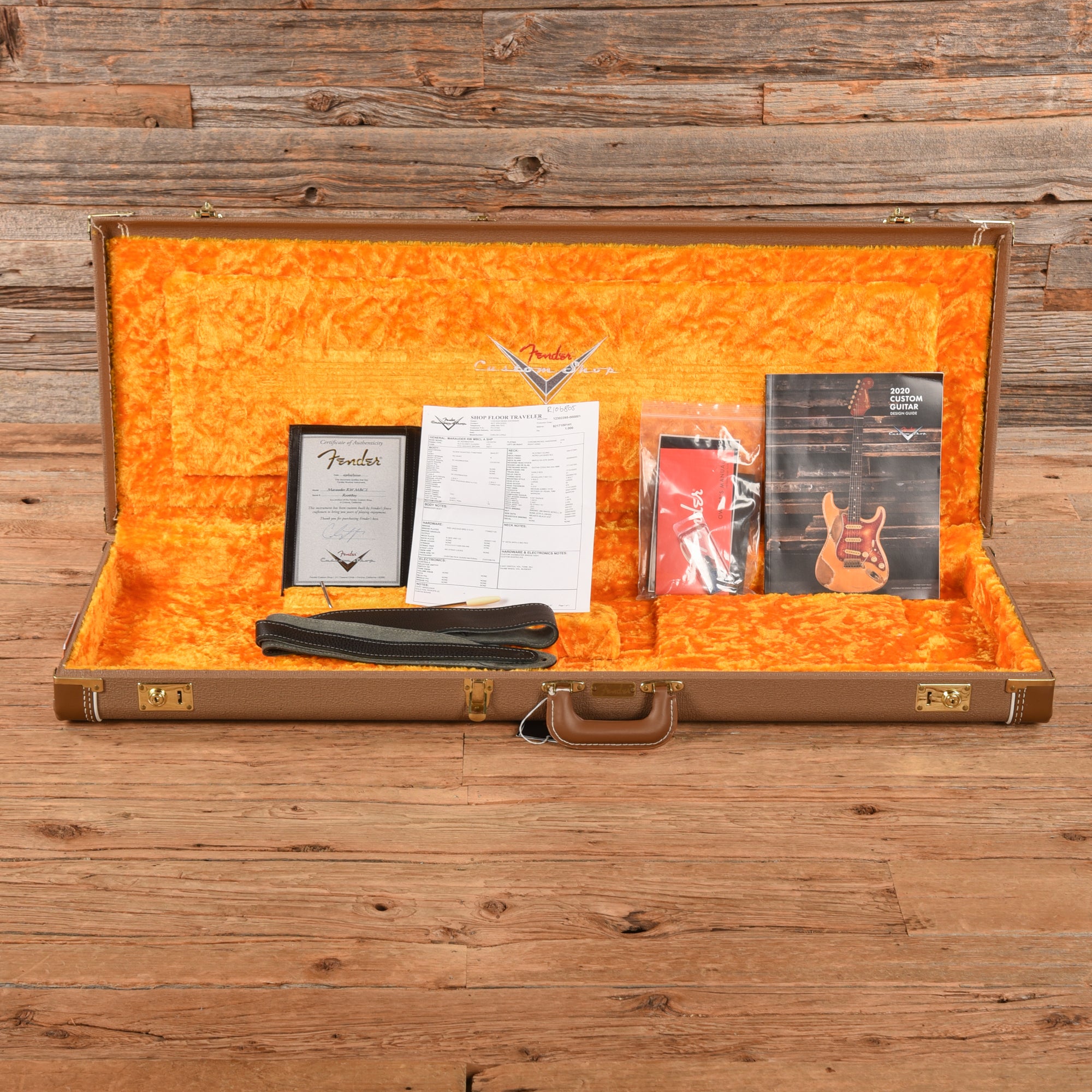 Fender Custom Shop Carlos Lopez Masterbuilt Marauder Deluxe Aged Shell Pink 2020