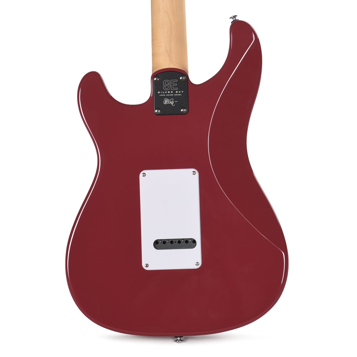 PRS SE Silver Sky Rosewood Derby Red