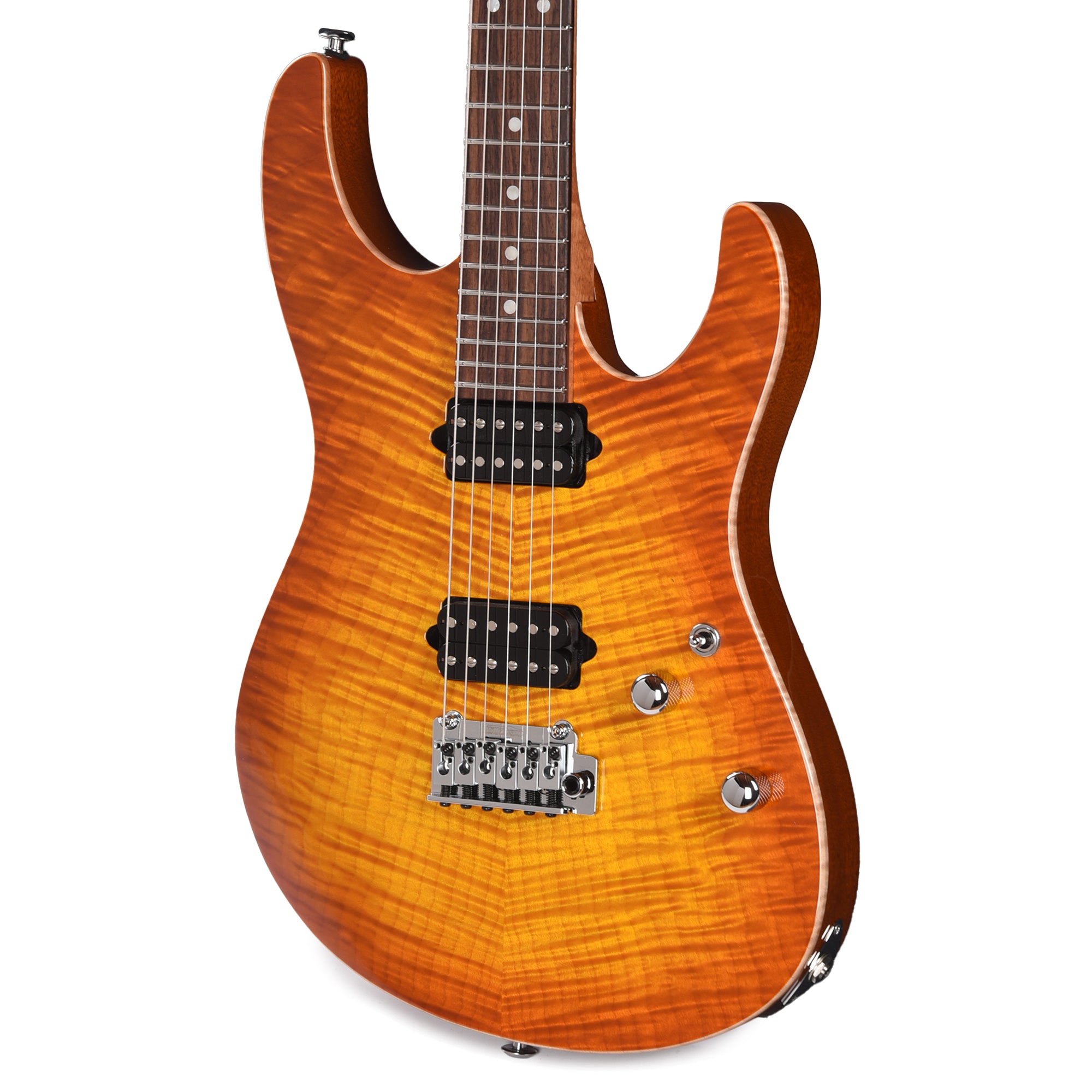 Suhr Custom Modern Suhr Burst w/CME-Selected Flame Maple Top