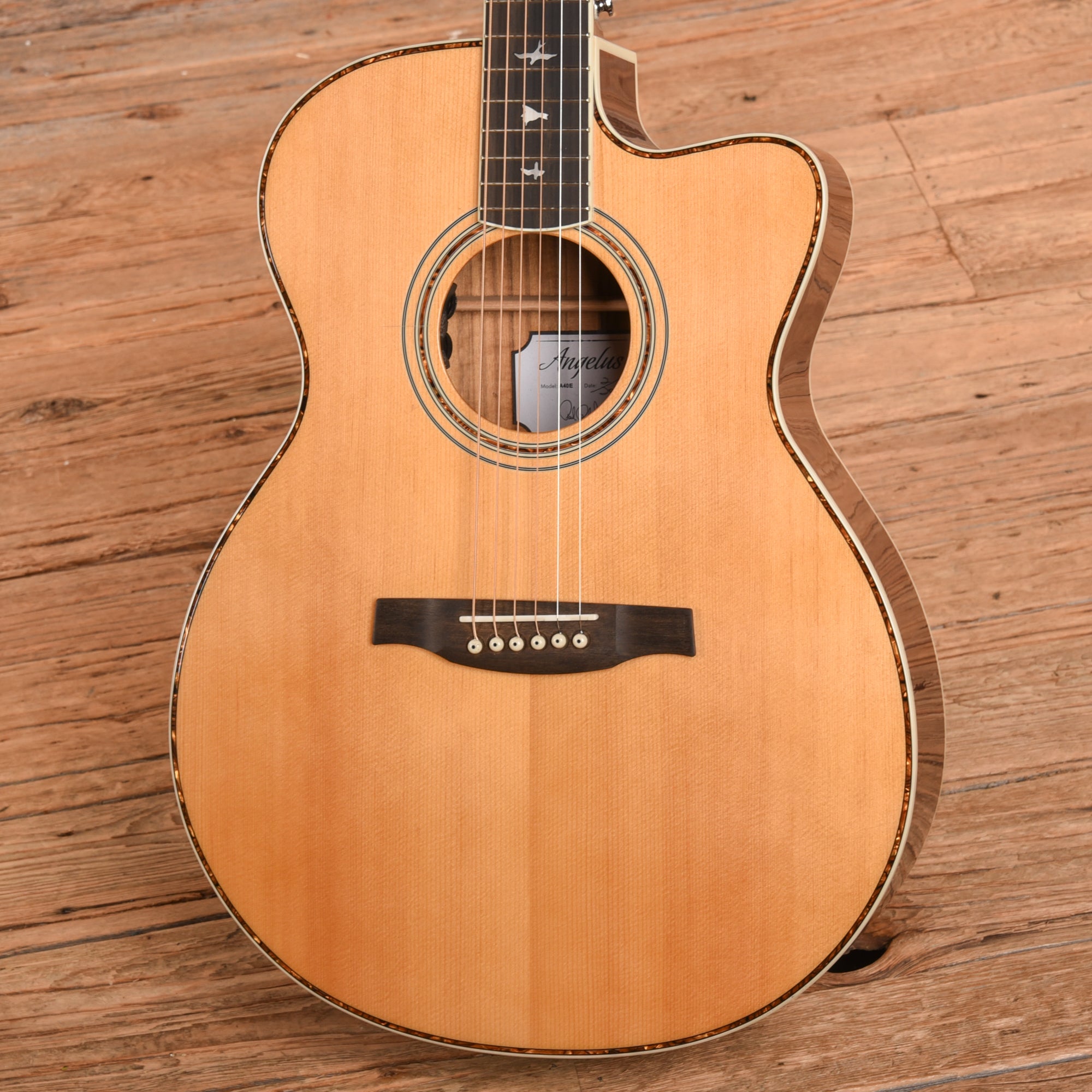 PRS SE A40E Angelus Natural 2023