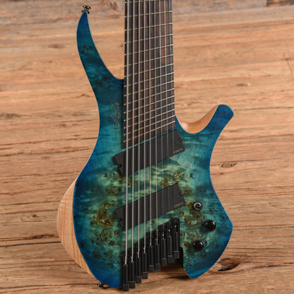 Agile Headless 9-String Blue Burst