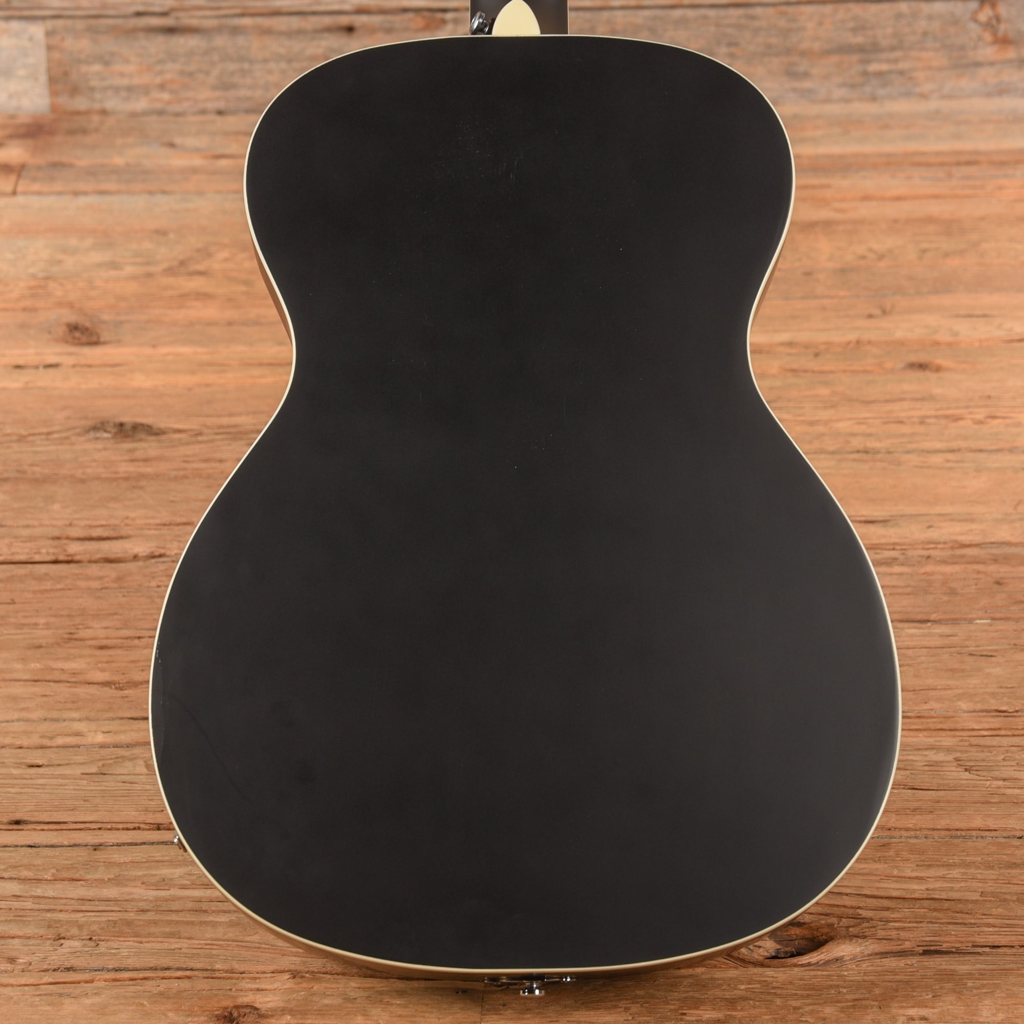 Orangewood Juniper II Baritone Black Live Rubber Bridge Acoustic-Electric Guitar