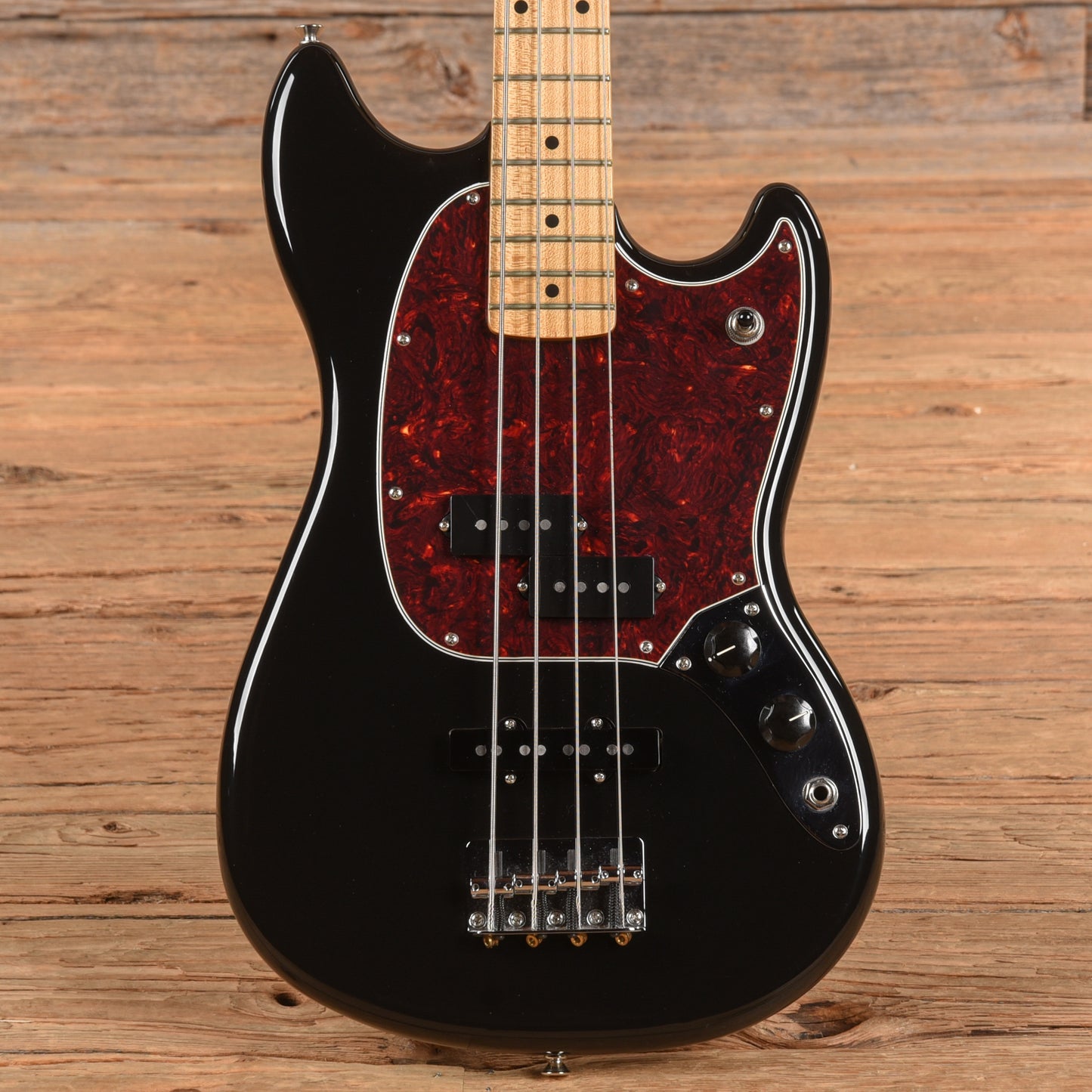 Fender Offset Series Mustang Bass PJ Black 2022