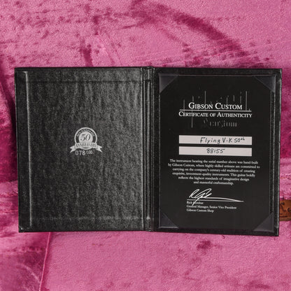 Gibson Custom Flying V - K 50th 2008, Korina Korina