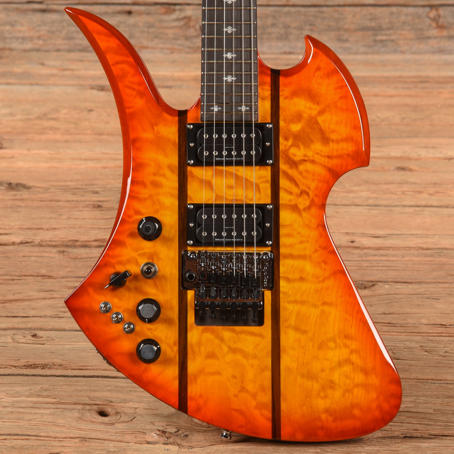 B.C. Rich Legacy Mockingbird Sunburst  LEFTY