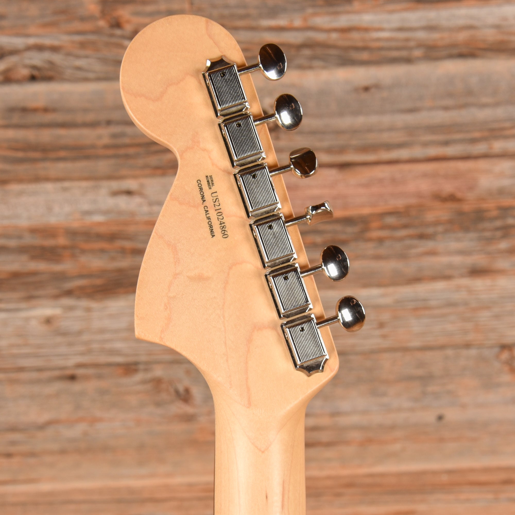 Fender American Performer Mustang Satin Sonic Blue 2022