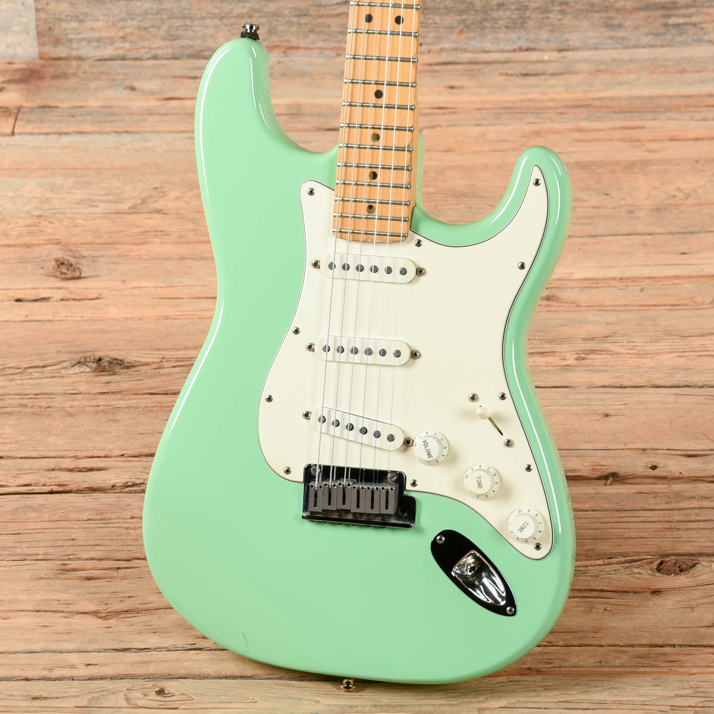 Fender American Standard Stratocaster w/ Matching Headstock Surf Green 1995