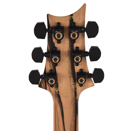 PRS Private Stock #11758 Custom 24 Pale Moon Ebony/Swamp Ash Natural w/Pale Moon Ebony Neck & Ebony Binding