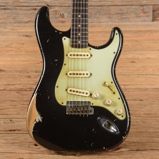 Fender Custom Shop John Cruz MVP '60 Stratocaster Relic Aged Black 2015