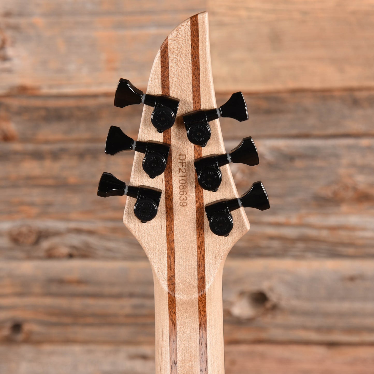 Mayones Duvell Elite 6 Baritone Transparent Dirty Brown Burst 2021