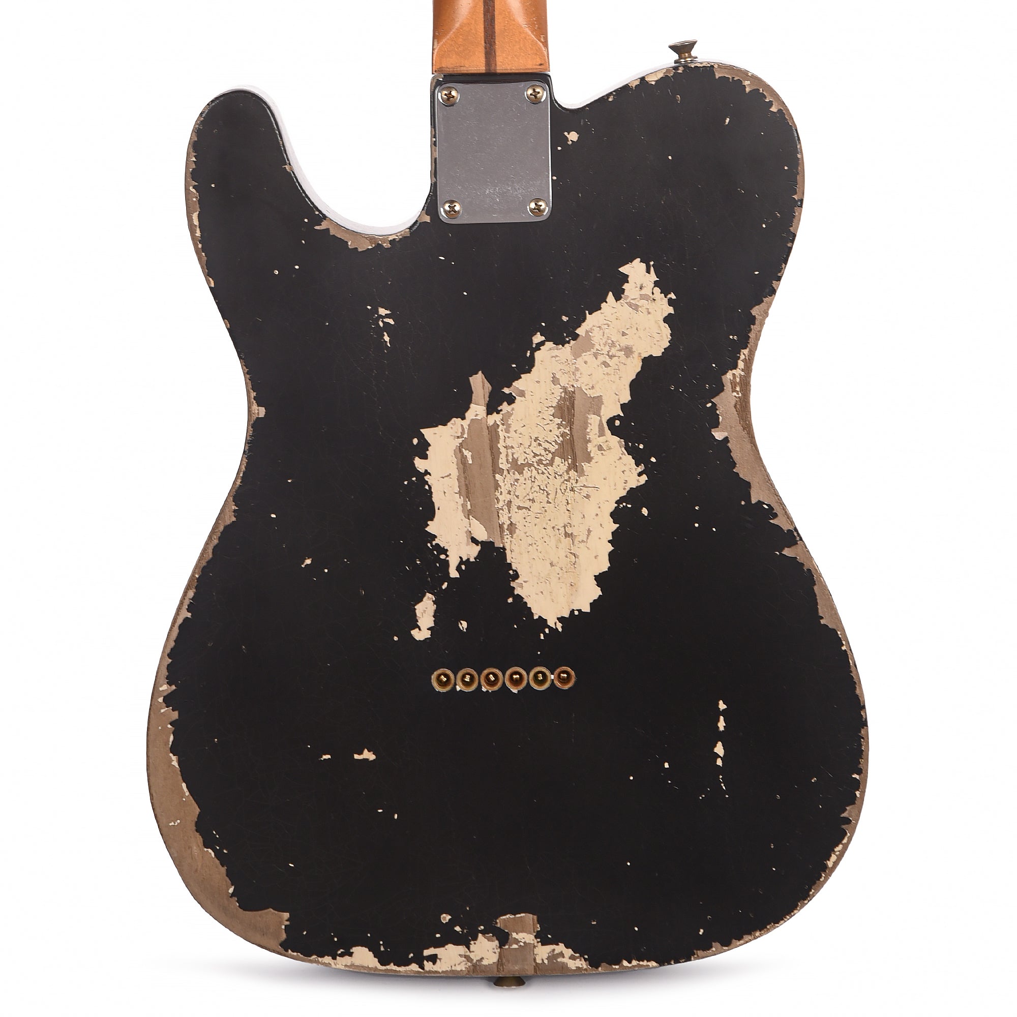 Fender Custom Shop 1974/51 Nocaster Heavy Relic Black/Nocaster Blonde Master Built by David Brown w/CuNiFe Humbucker