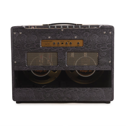 Magnatone Super Fifty-Nine M-80 45w 2x12 Combo Amp Slash Signature Purple Python